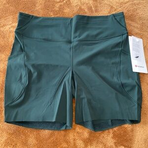 lululemon athletica Deep Teal Women's Athletic Shorts